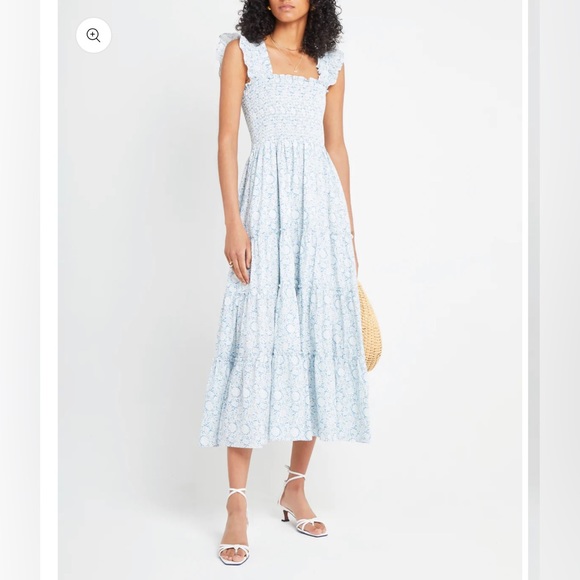 Kourt Dresses & Skirts - Few Moda Kourt Calypso Maxi Dress in Blue Floral Size S